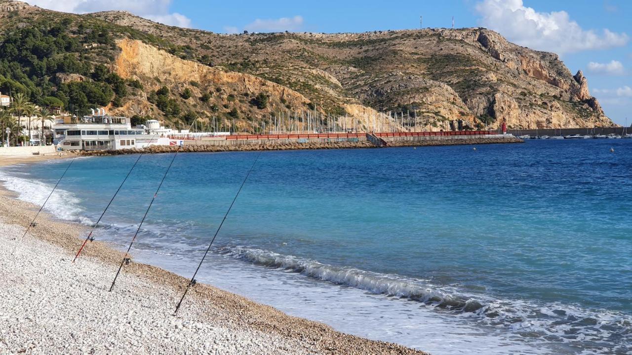 Modern Beach Studio Xabia Bagian luar foto